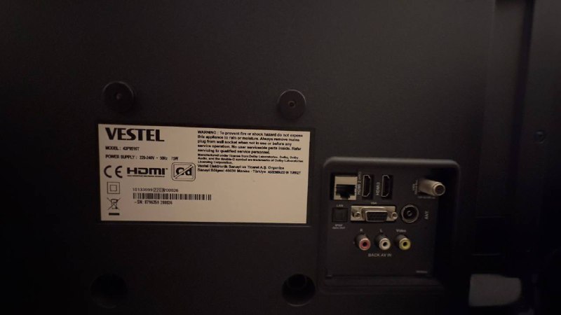 Телевизор VESTEL 43" Smart TV