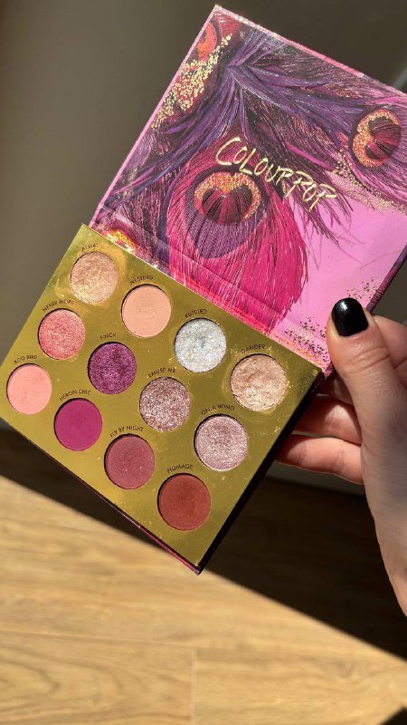 Палетка ColourPop Bye Bye Birdie, карандаши BeautyBomb 05 и 09