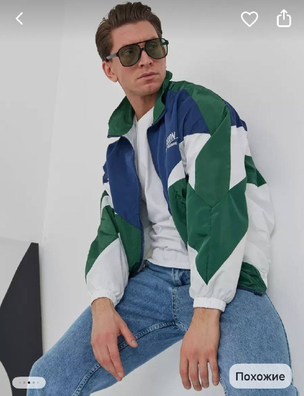 Мужская куртка Zara темно зеленая, Олимпийка унисекс 6