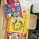Учебники за 9 класс, грузинский, биология, английский, география, немецкий, история, алгебра, русский 2