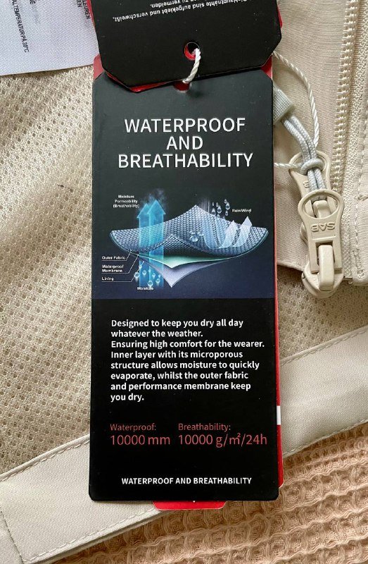 Женский водонепроницаемый плащ парка ветровка тренч размер M 6