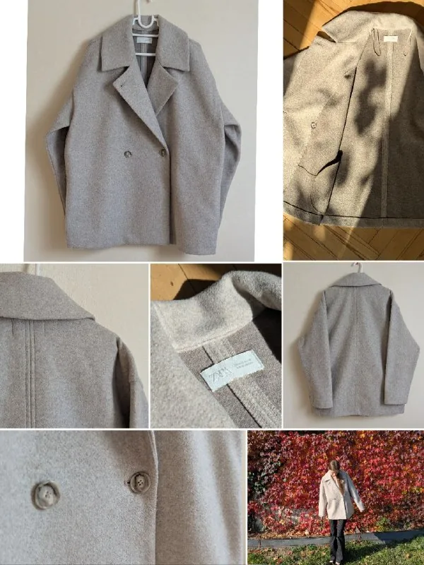 Пальто Zara, сумка Nicolo, топы, джинсы 1