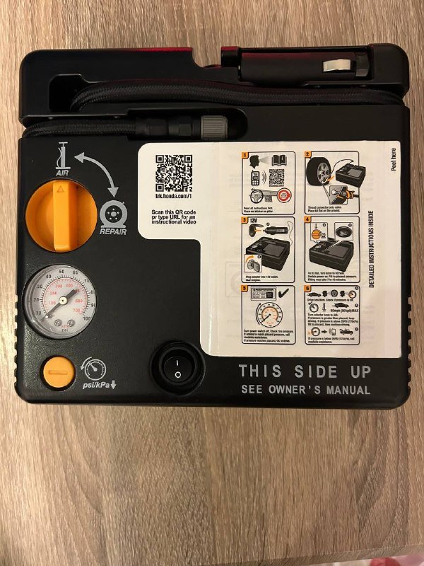 Автомобильный компрессор Honda, домкрат, ключ балонный