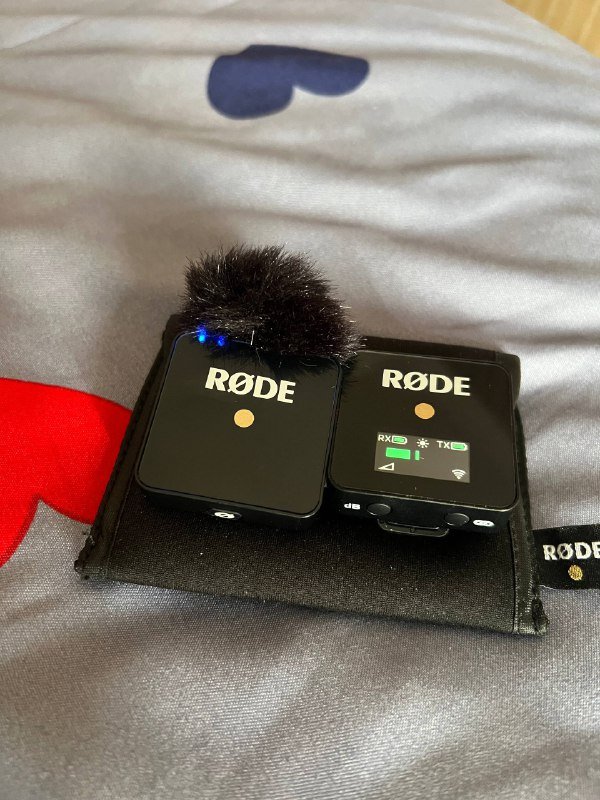 Микрофон RODE для стриминга с переходниками 3