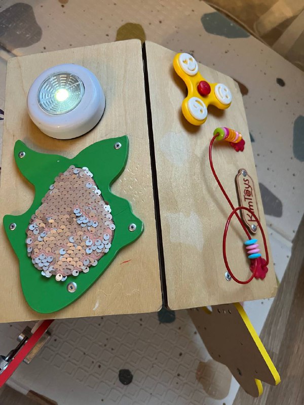 Бизидом (бизиборд) детская игрушка развивающая 3