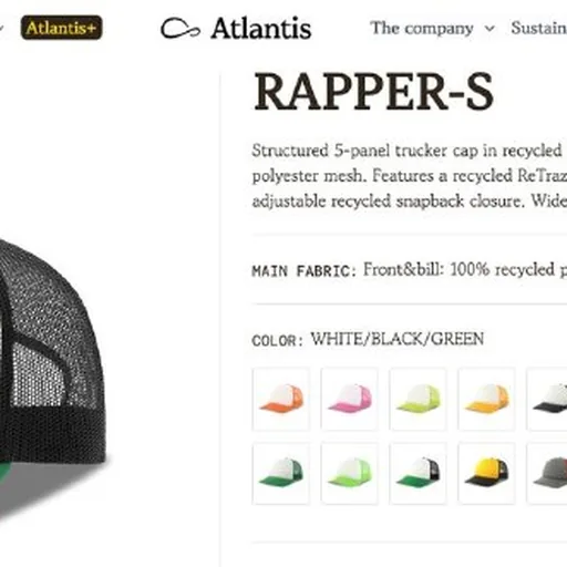 Кепки Atlantis RAPPER-S