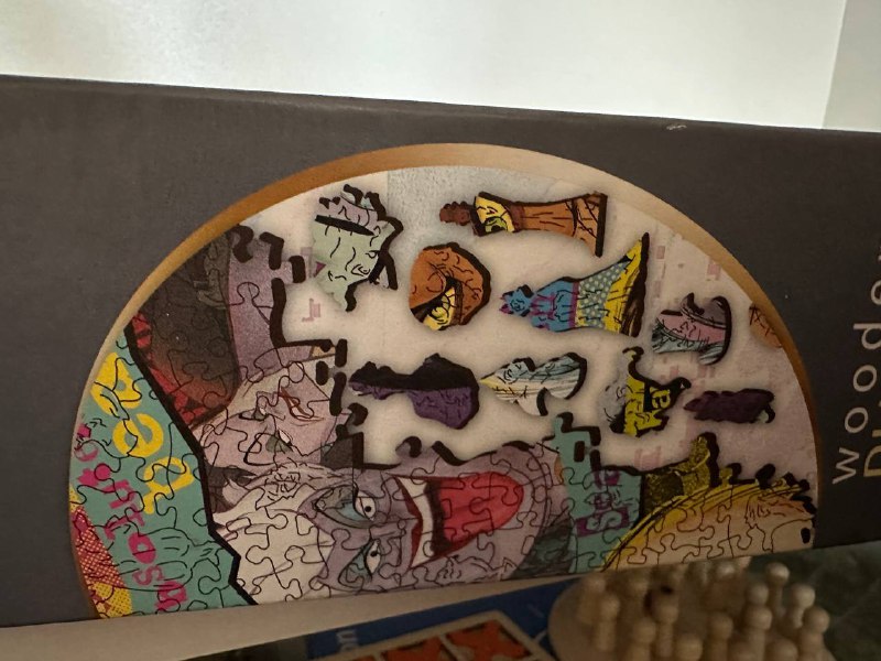 Деревянный пазл 1000 деталей 2