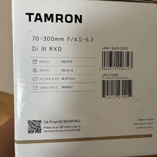 Объектив Tamron 70-300mm Sony E