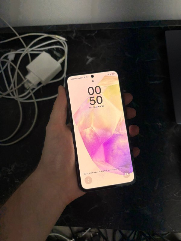 Samsung Смартфон Galaxy A35 8/128 ГБ темно-синий 2
