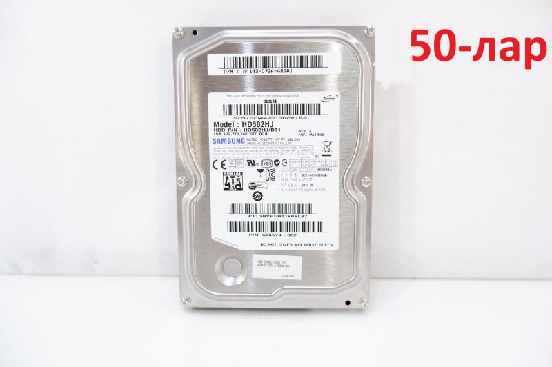 Внутренний HDD Samsung 500Gb, Ноутбук HP 240 G7