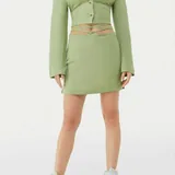 Льняной костюм Bershka 2