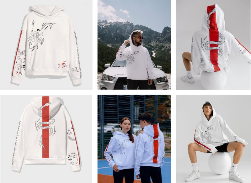 Футболка с принтом черная, юбка белая в пол, шорты The North Face синие, толстовки черная и белая, футболка черная оверсайз 2