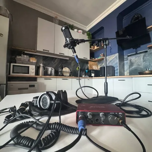 Домашняя студия звукозаписи Audio-Technica Focusrite