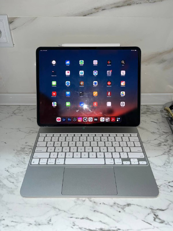 iPad Pro 13, Apple Pencil Pro, Magic Keyboard, Чехол для iPad 6