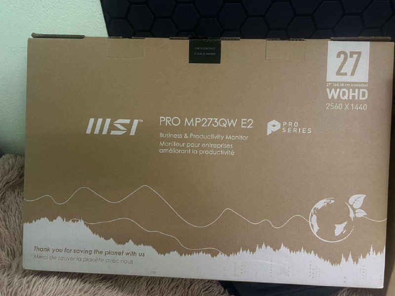 MSI PRO MP273QW E2 QHD Monitor 6