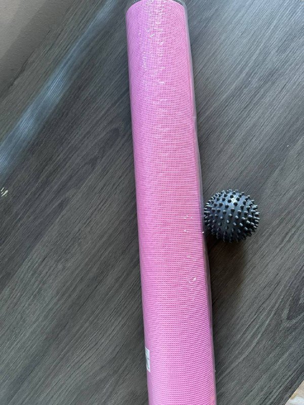 Коврик для йоги, мяч мфр 20 новые