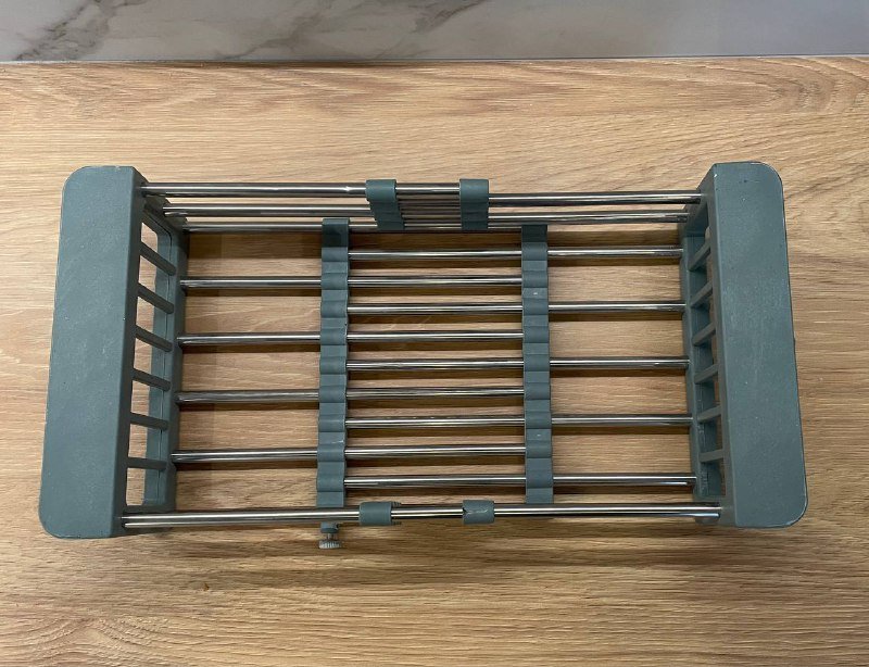 Регулируемая сушилка для посуды над раковиной 2