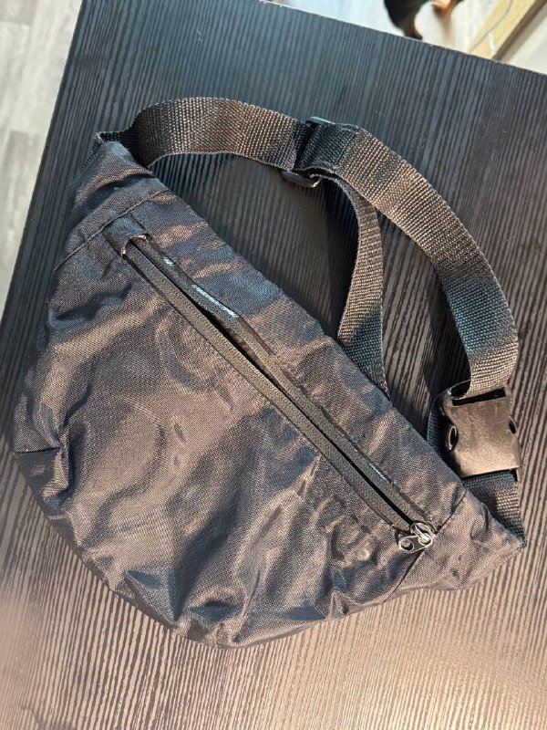 Сумка на пояс, сумка маленькая, сумка черная