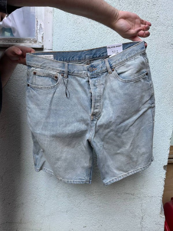 Новые мужские джинсы hm, Новые джинсовые шорты мужские Zara 4