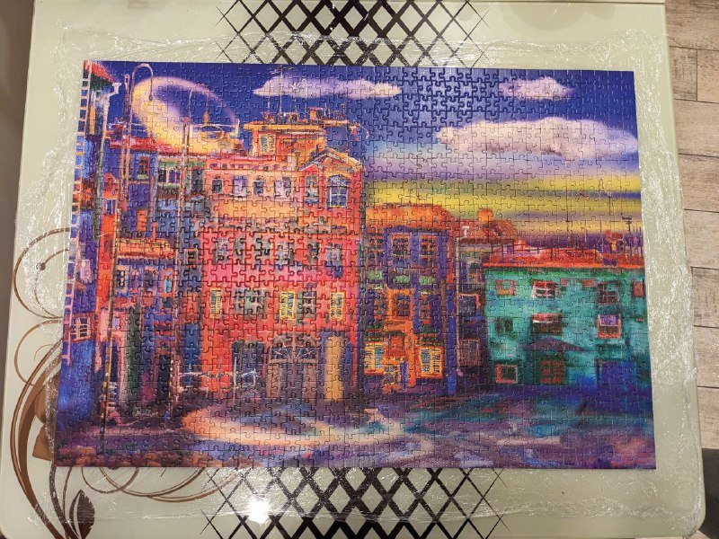 Пазл на 1000 деталей, Подушка ортопедическая 30x50 4