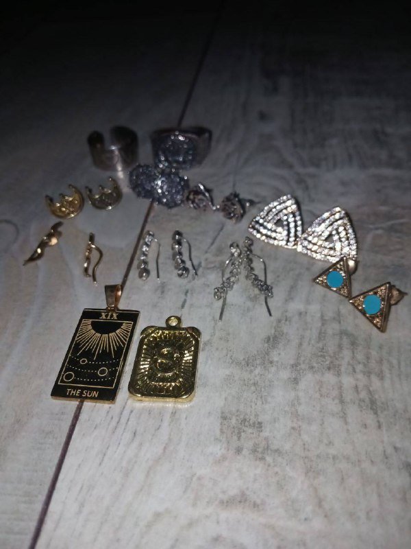 Украшения набор серьги кулоны