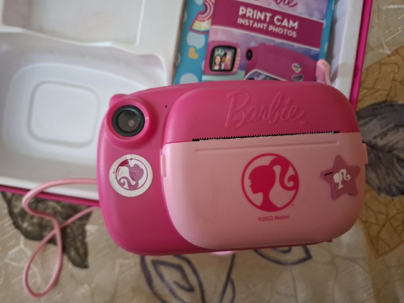 Детский фотоаппарат Barbie с функцией печати 3