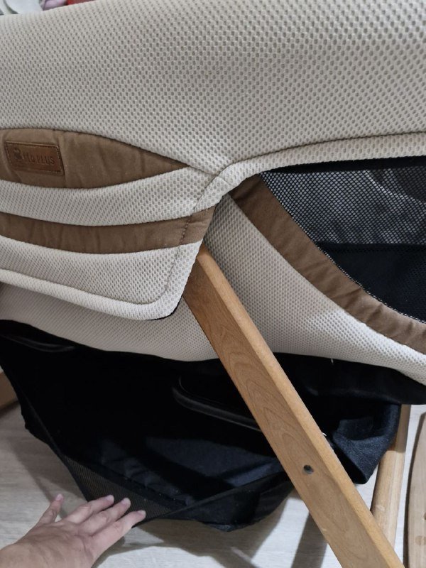 Детская прикроватная складная деревянная колыбель Pierre Cardin Violet 5