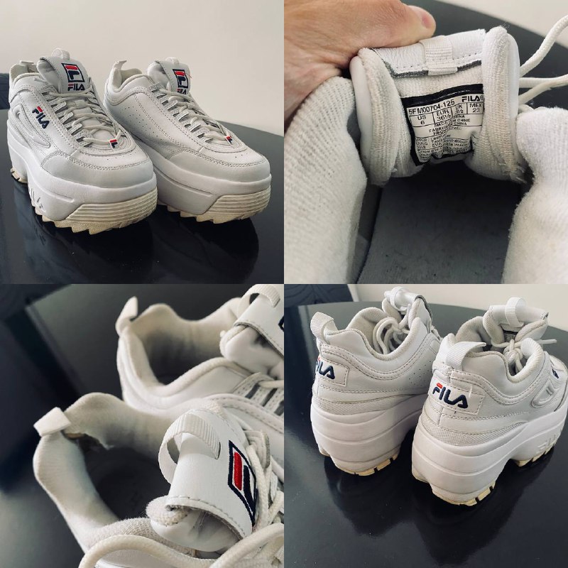 Женские кроссовки FILA Disruptor II Wedge Platform Белые