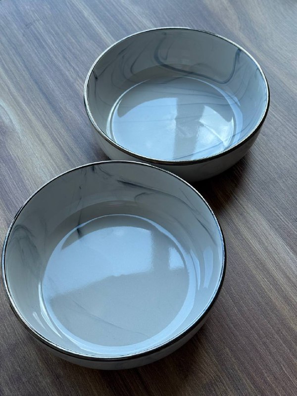 Глубокие круглые тарелки, 2 шт.