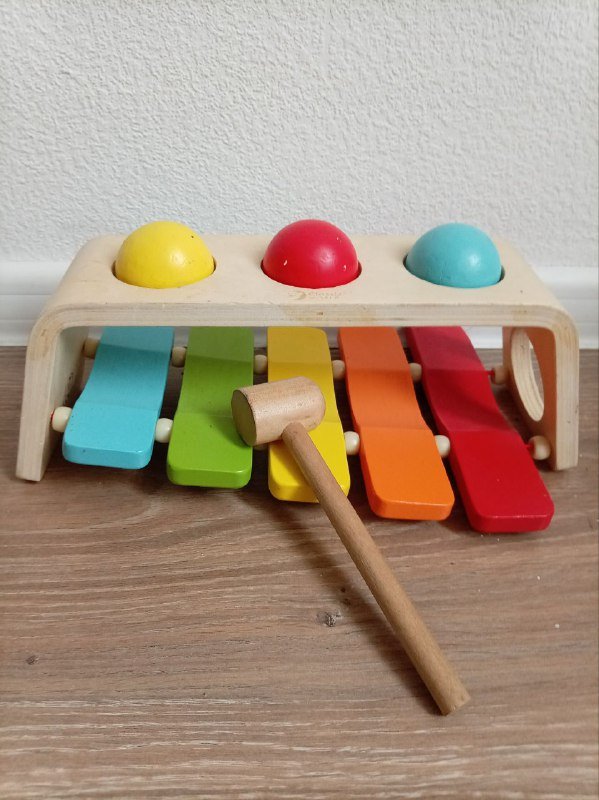 2 in 1 Pound and Tap Bench, Sausage dog, Rainbow Roll, Discover blocks, Counting Stacker, Пазлы и игрушки