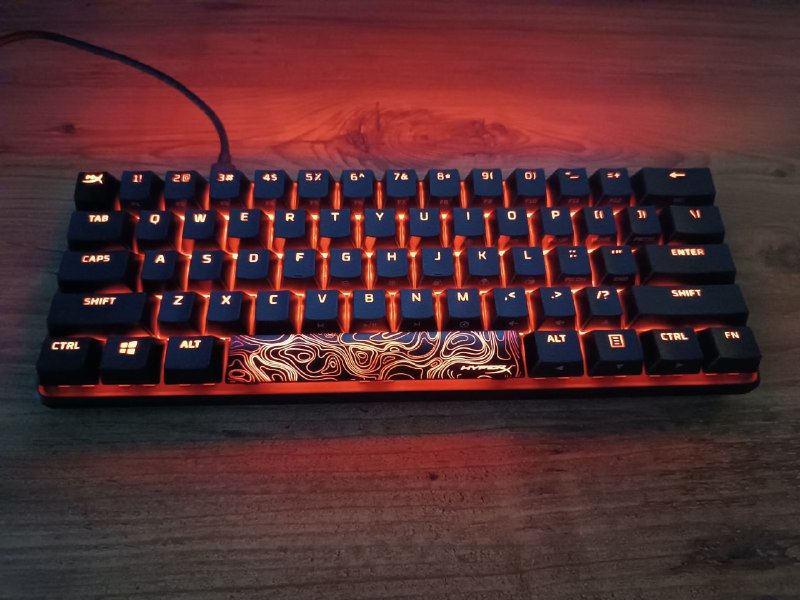 HyperX Alloy Origins 60 механическая клавиатура 3