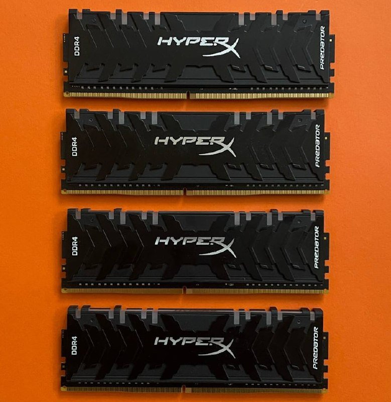 DDR4 память HyperX Predator RGB 32 ГБ