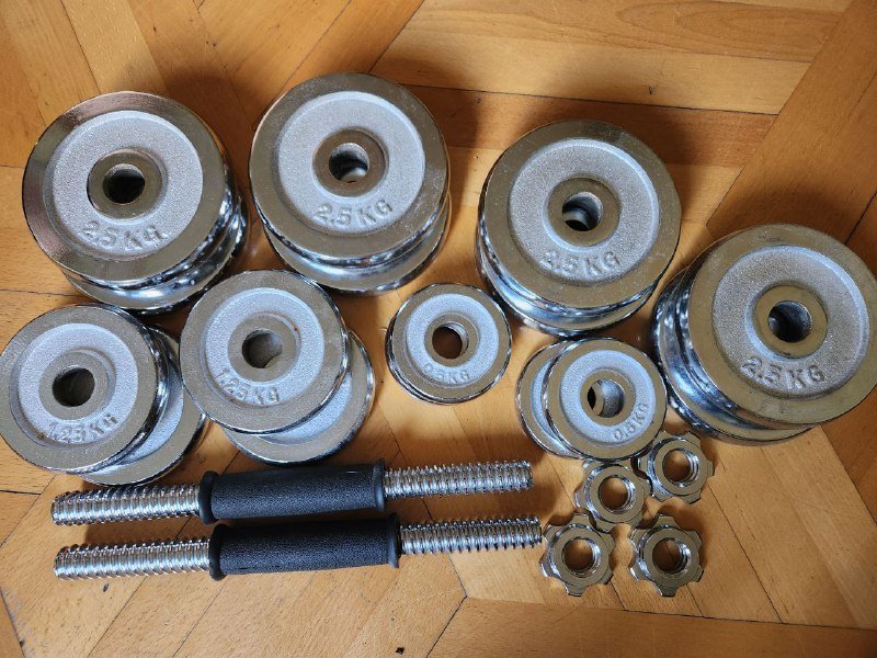 Гантели 30 кг и гантели 2.5 кг