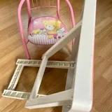 Children's furniture set: folding table and cushioned chair 3