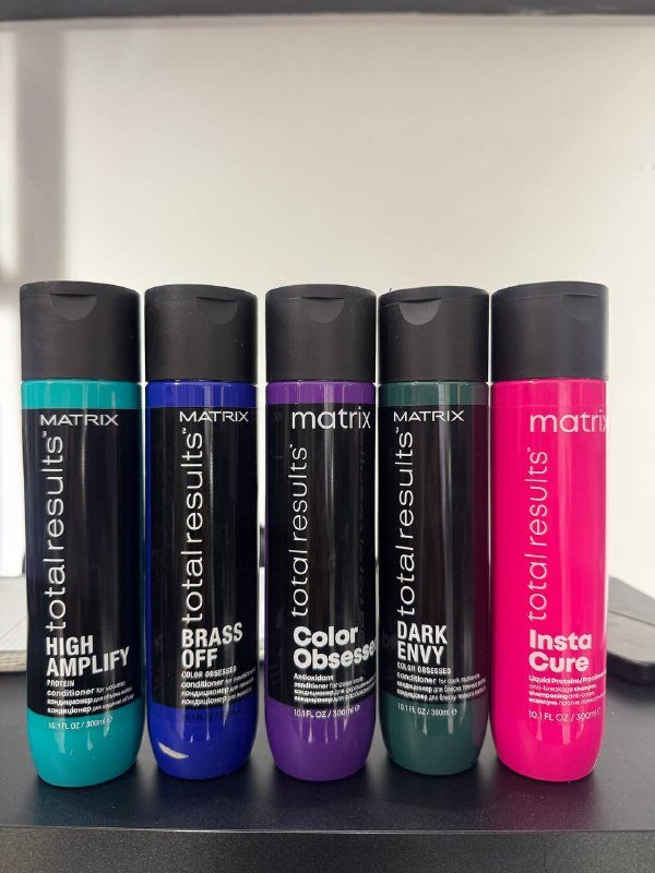 Кондиционеры Matrix High Amplify, Brass Off, Color Obsessed, Dark Envy, Insta Cure