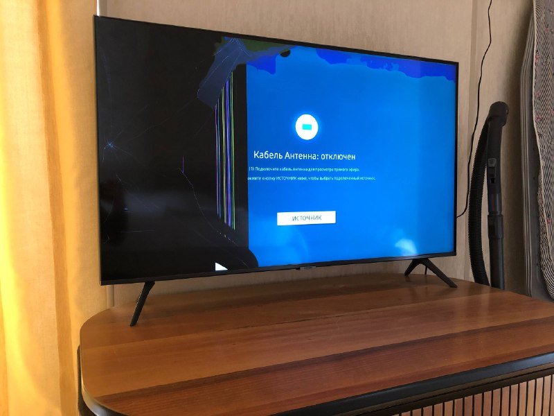 Телевизор Samsung UE43AU7100U на запчасти