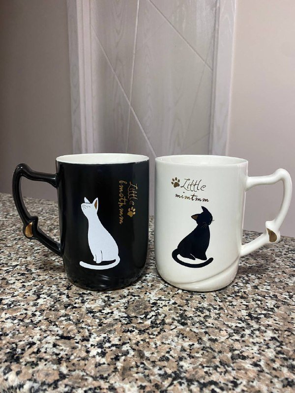 Чашки кружки Сладкая парочка Инь-Янь