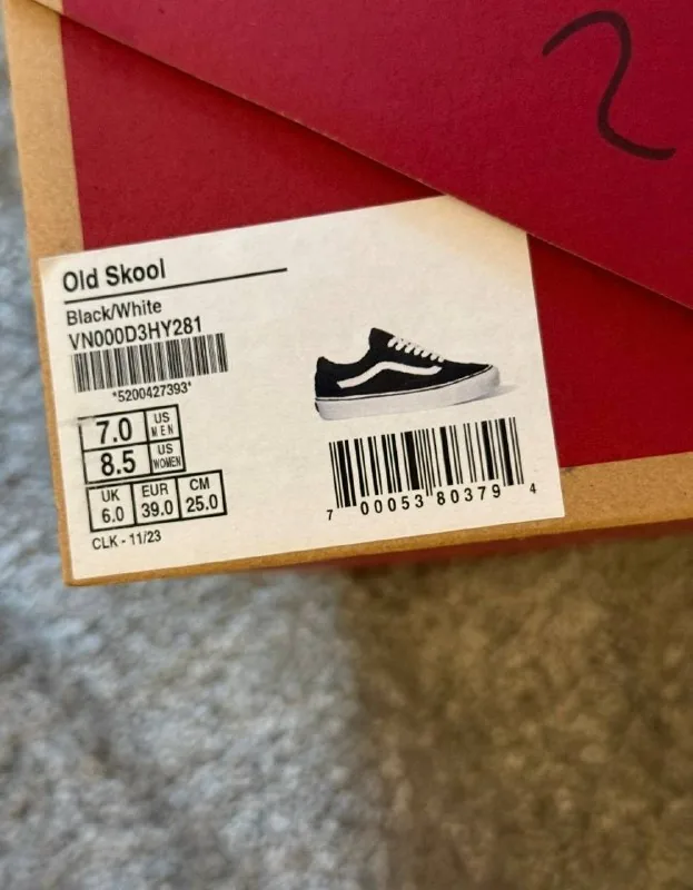 Женские кеды Vans 1