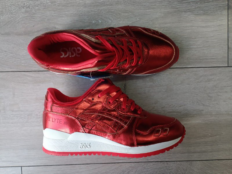 Кроссовки Asics gel lyte натуральная кожа, размер US 6.5