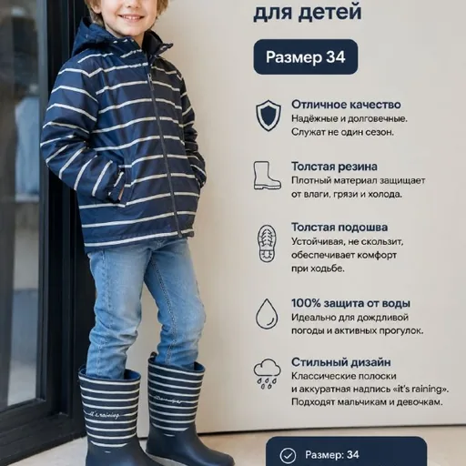 Резиновые сапоги
