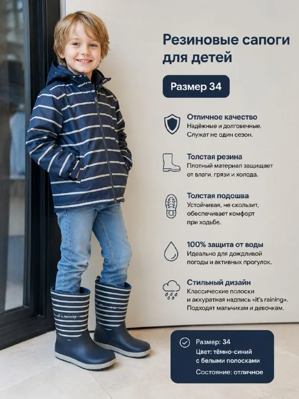 Резиновые сапоги 1