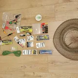 Снасти для рыбалки, металлоискатель, колонки 10