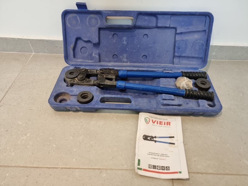 Ручной радиальный пресс Veier для металлопластиковых труб