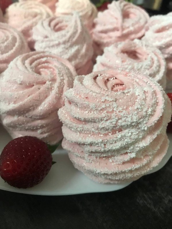 Зефир домашний натуральный 6 шт