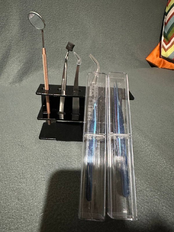 Комплект для наращивания ресниц с инструментами и аксессуарами 1