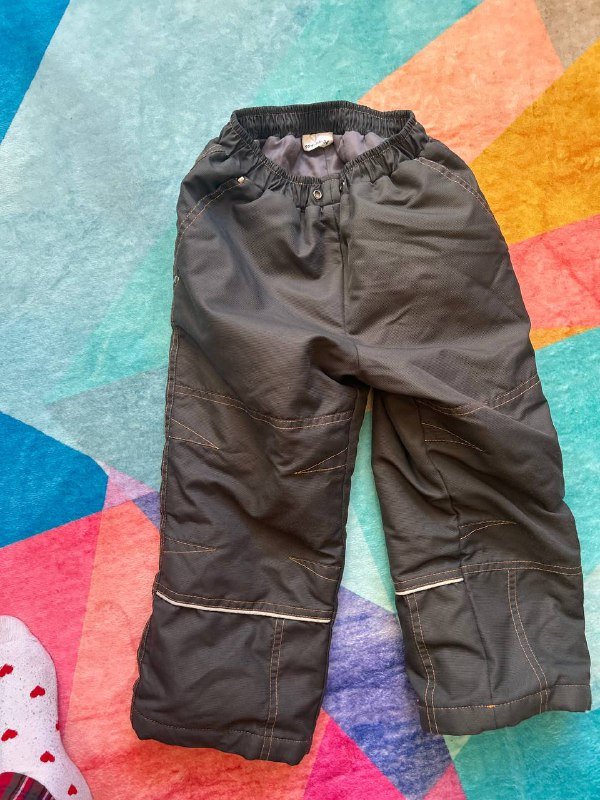 Зимние и демисезонные штаны, куртки и жилетка для детей 4