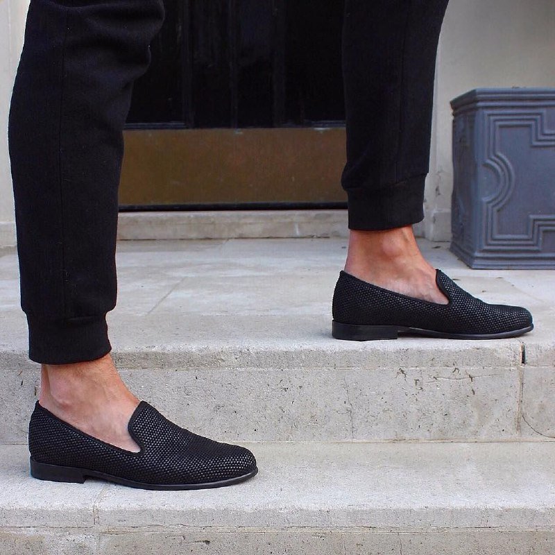 Мужские лоферы Duke+Dexster Pyramid Black