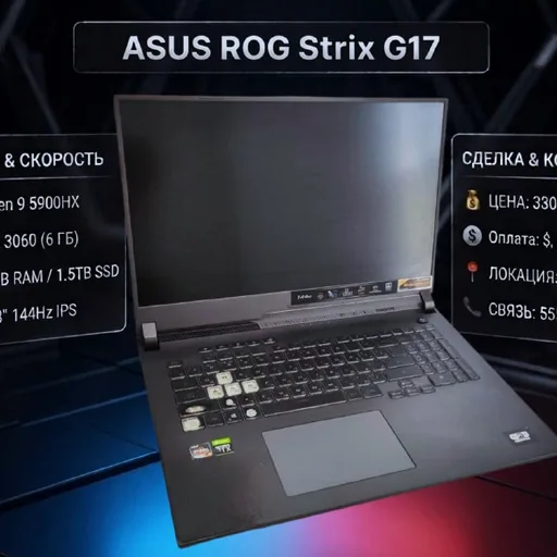 ASUS ROG Strix G17 игровой ноутбук