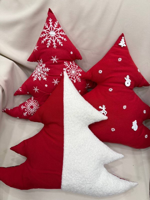 Новогодние подушки 5