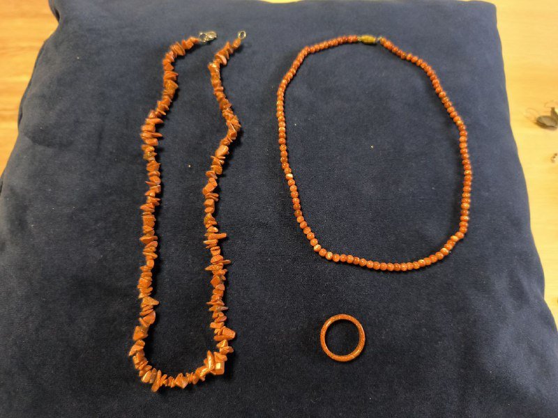 Кольцо серебро с бирюзой и серьги, бижутерия, изделия из авантюрина 4